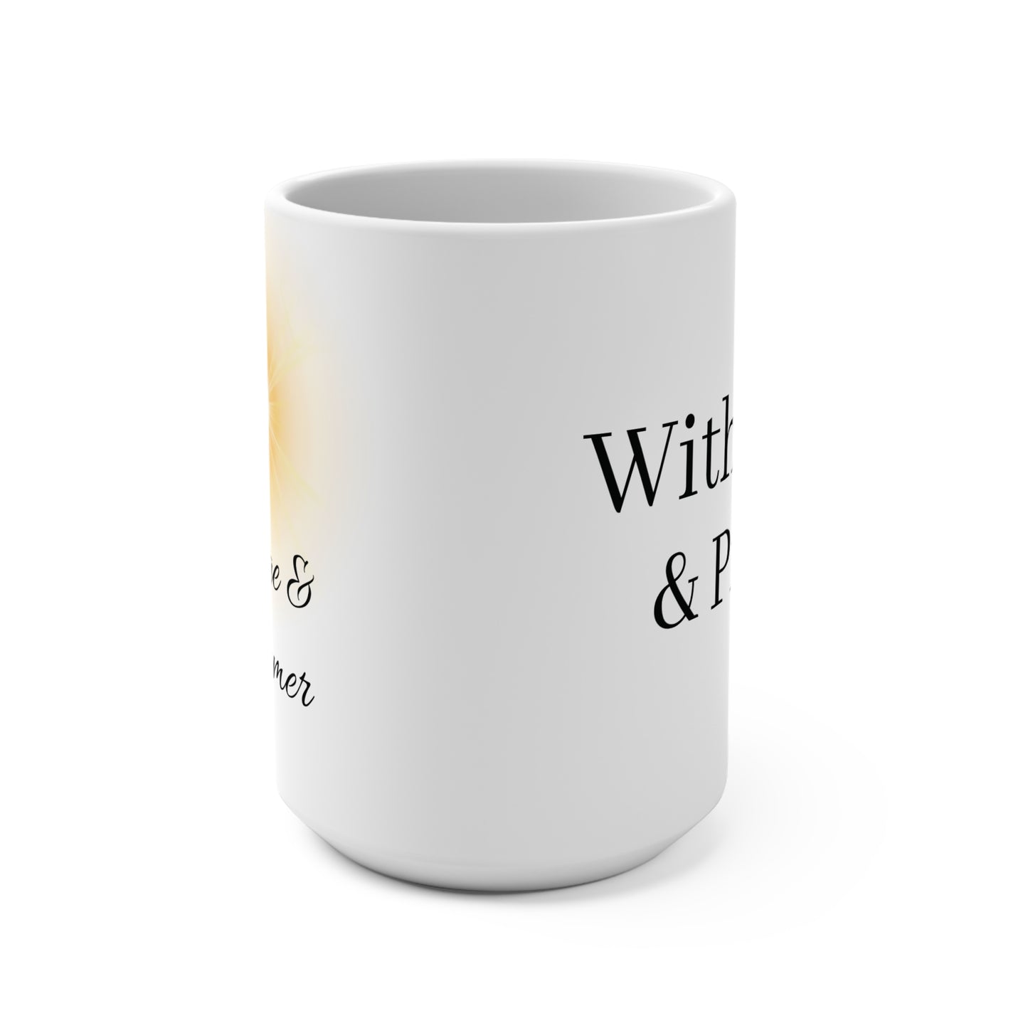 Faith & Prayer Motivational Mug, Perfect Gift for Christians, Daily Inspiration