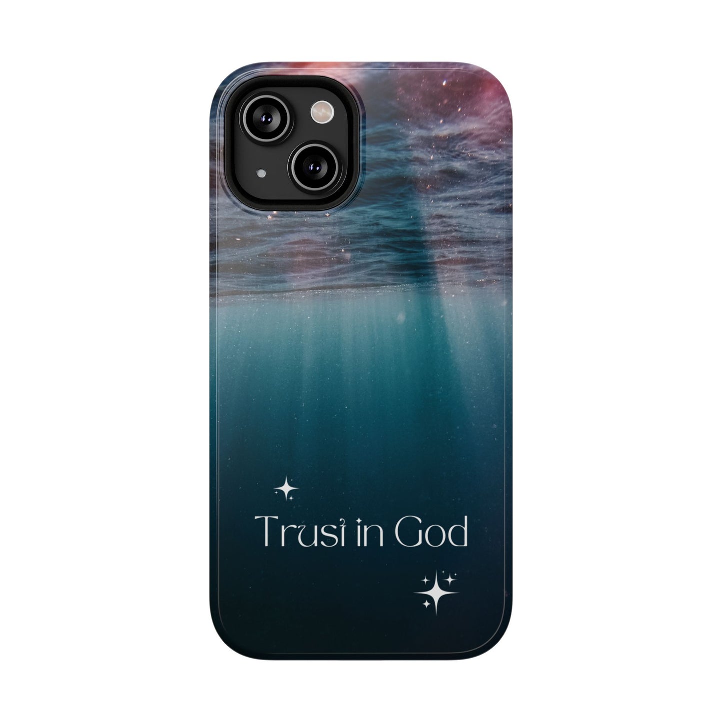 Trust in God Inspirational Impact Resistant Phone Case,  Motivational Gift, Faith-Based Accessory, Unique Phone Cover