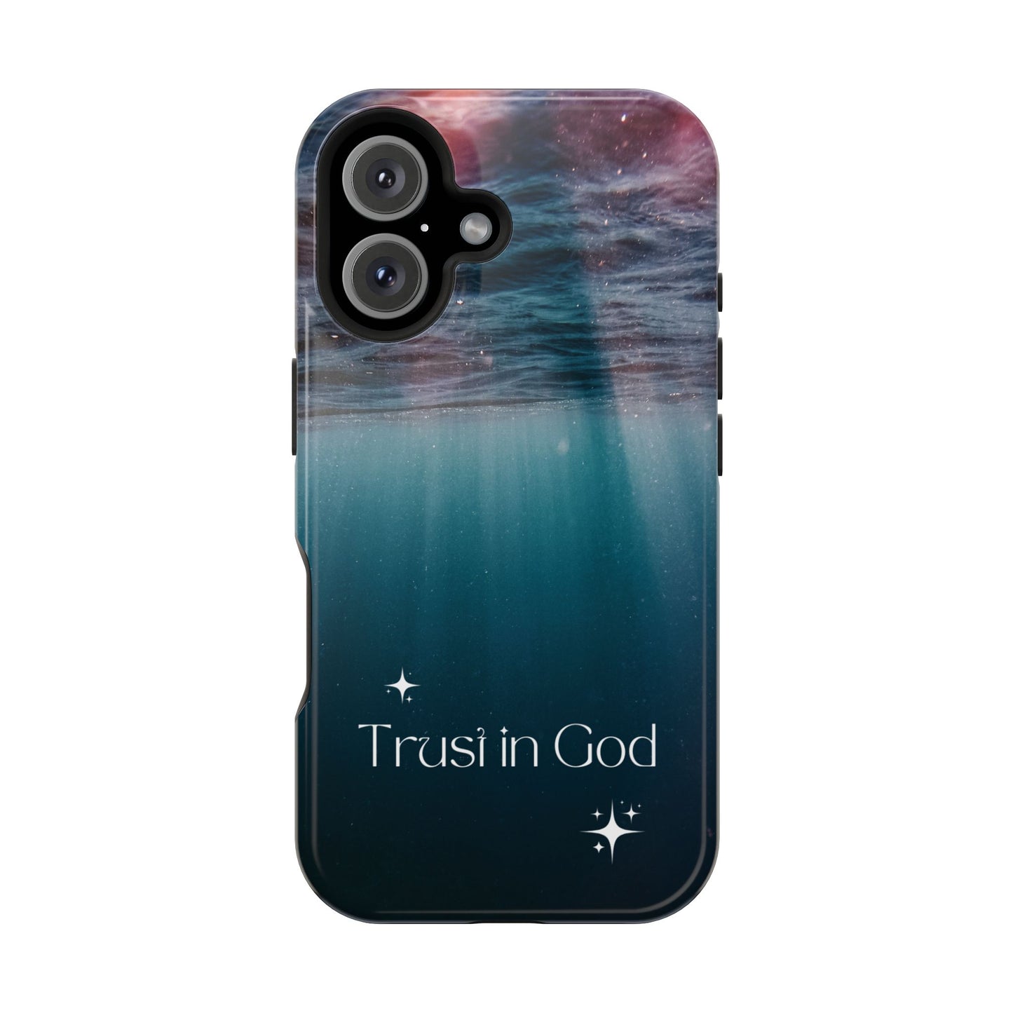 Trust in God Inspirational Impact Resistant Phone Case,  Motivational Gift, Faith-Based Accessory, Unique Phone Cover