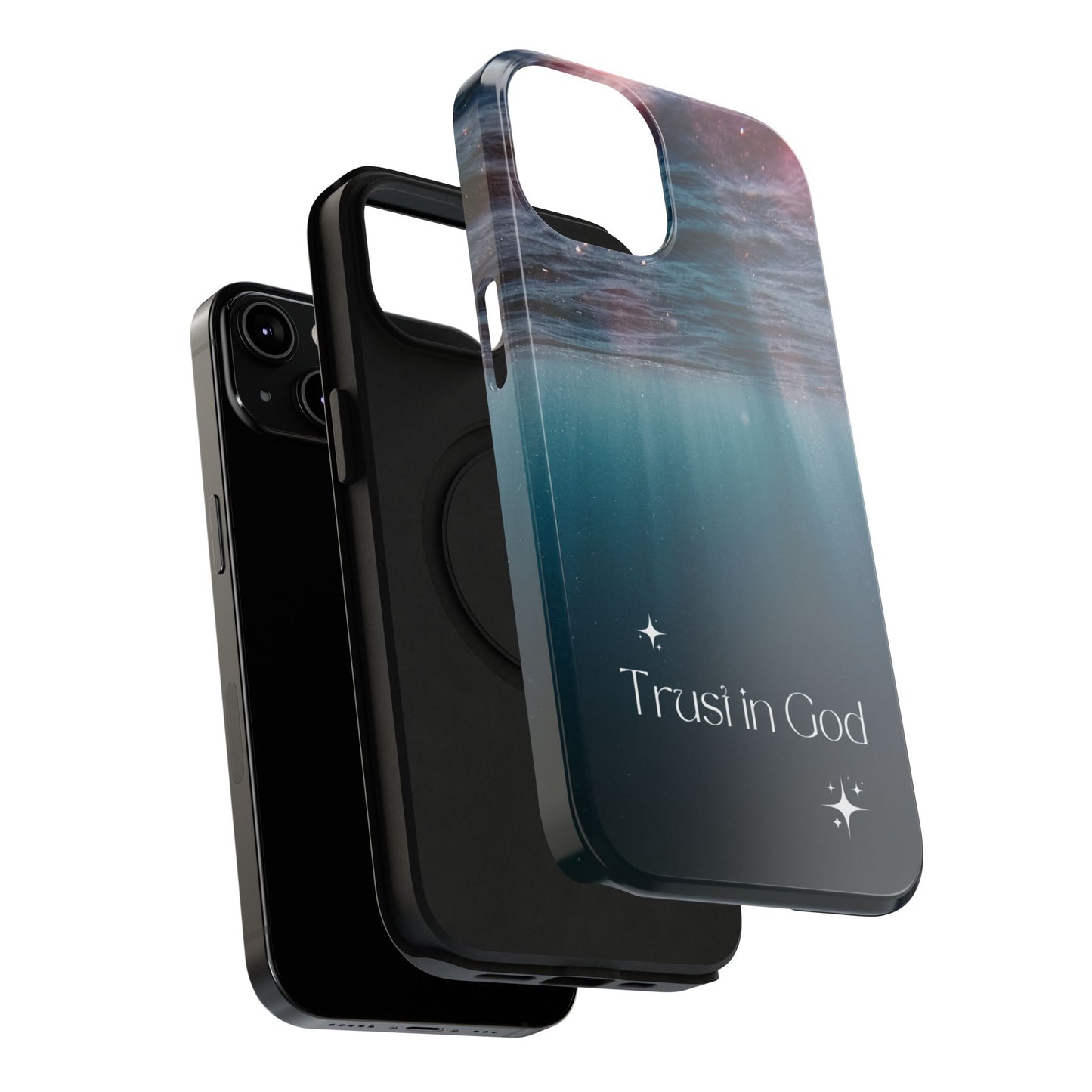 Trust in God Inspirational Impact Resistant Phone Case,  Motivational Gift, Faith-Based Accessory, Unique Phone Cover
