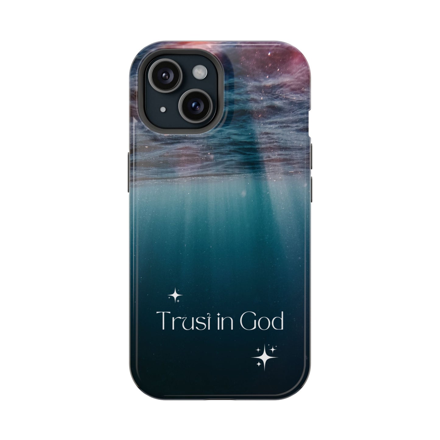 Trust in God Inspirational Impact Resistant Phone Case,  Motivational Gift, Faith-Based Accessory, Unique Phone Cover