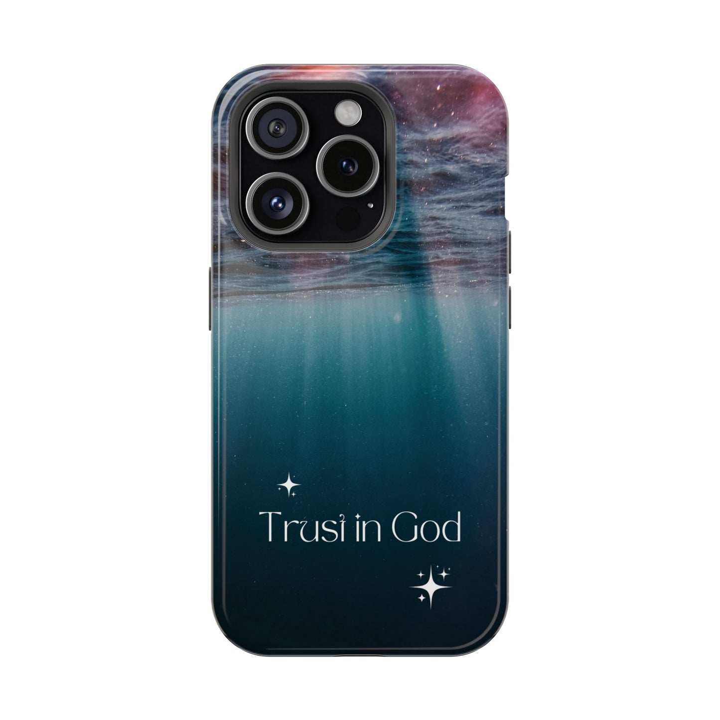 Trust in God Inspirational Impact Resistant Phone Case,  Motivational Gift, Faith-Based Accessory, Unique Phone Cover