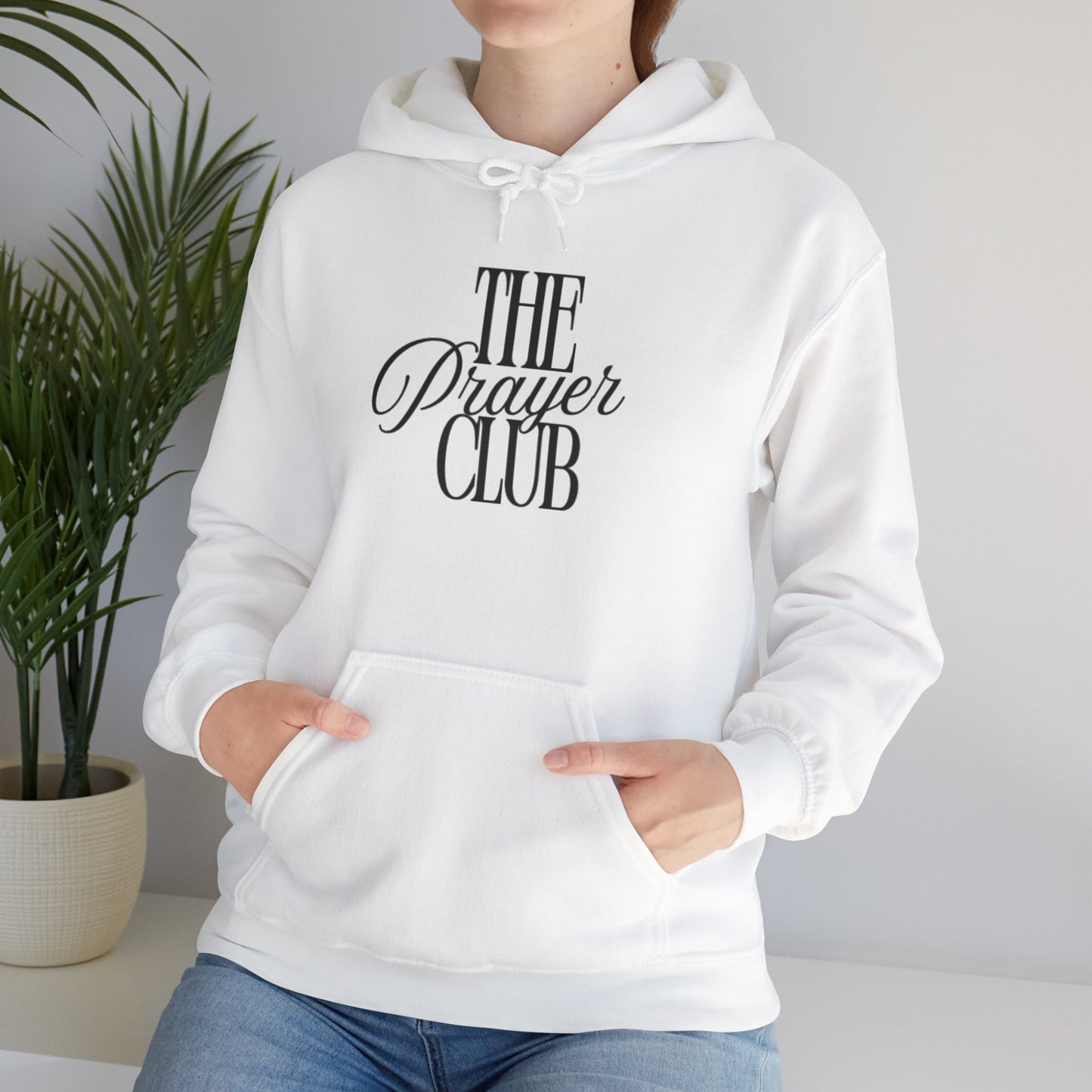 Christian Prayer Club Cozy Hoodie for bible studies or church events