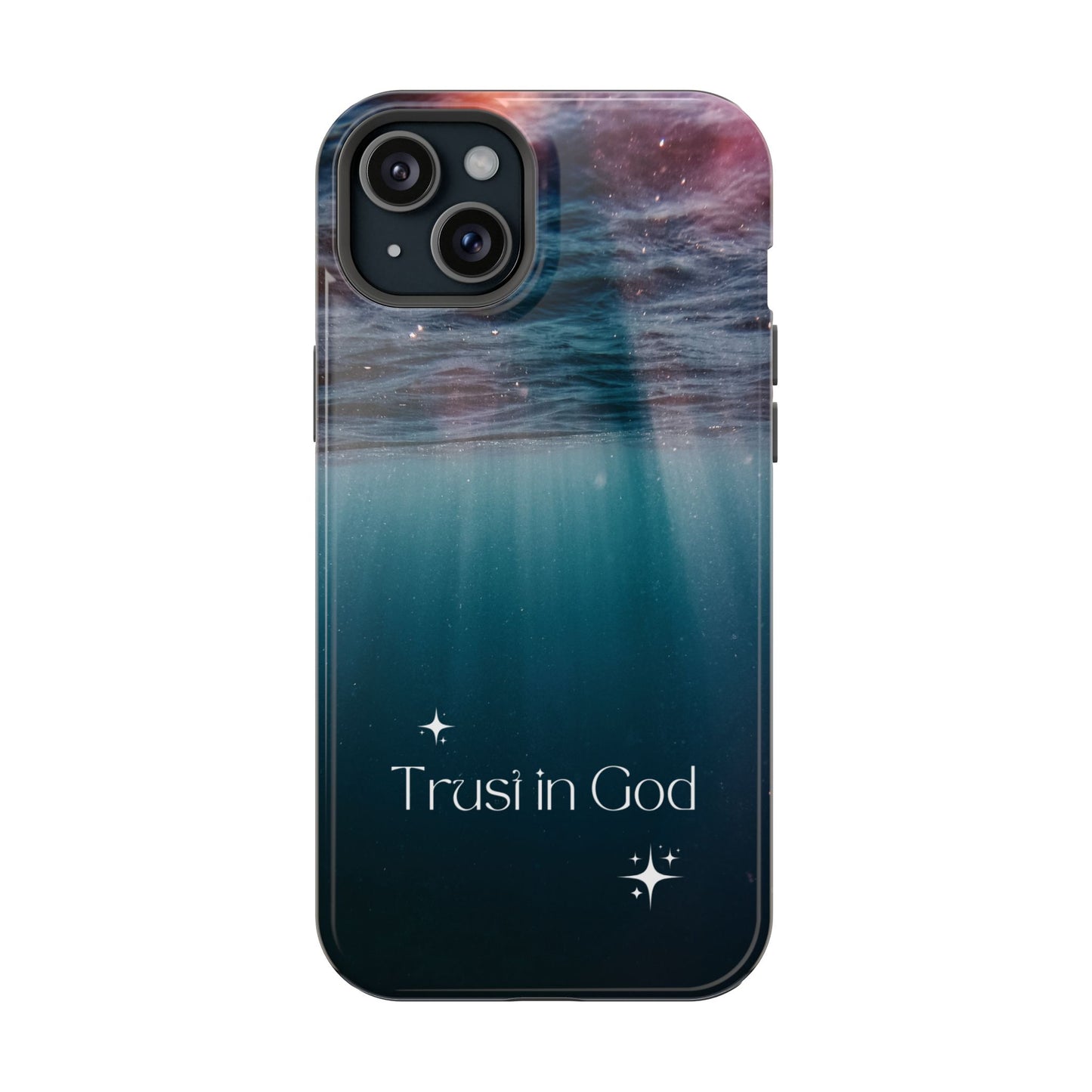 Trust in God Inspirational Impact Resistant Phone Case,  Motivational Gift, Faith-Based Accessory, Unique Phone Cover