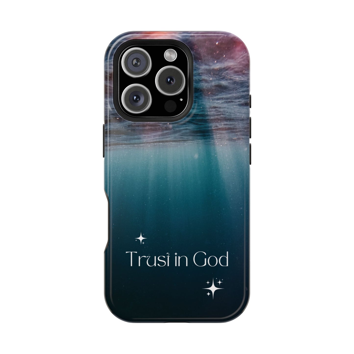 Trust in God Inspirational Impact Resistant Phone Case,  Motivational Gift, Faith-Based Accessory, Unique Phone Cover