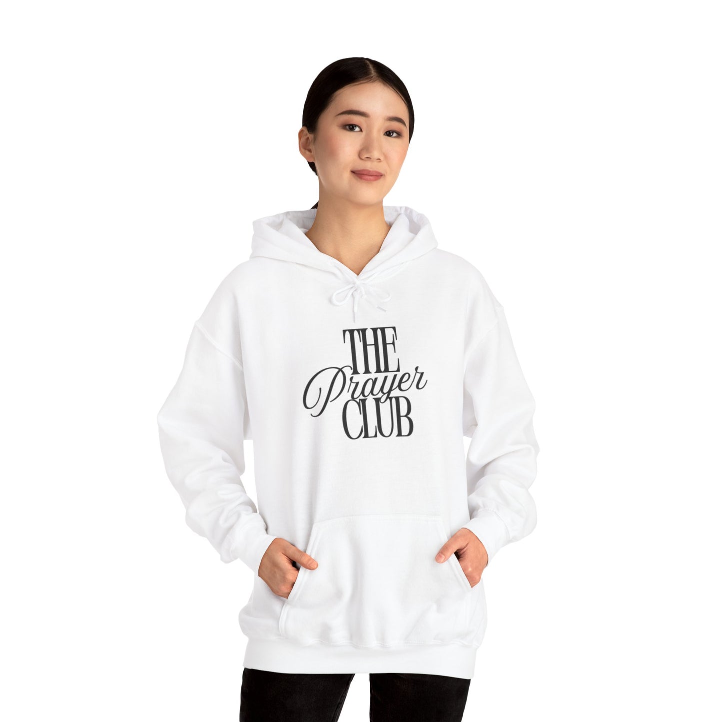 Christian Prayer Club Cozy Hoodie for bible studies or church events
