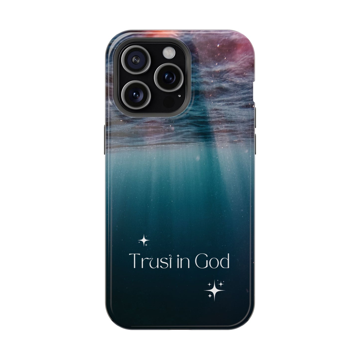 Trust in God Inspirational Impact Resistant Phone Case,  Motivational Gift, Faith-Based Accessory, Unique Phone Cover